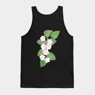 Achimenes flowers, floral watercolor painting Tank Top